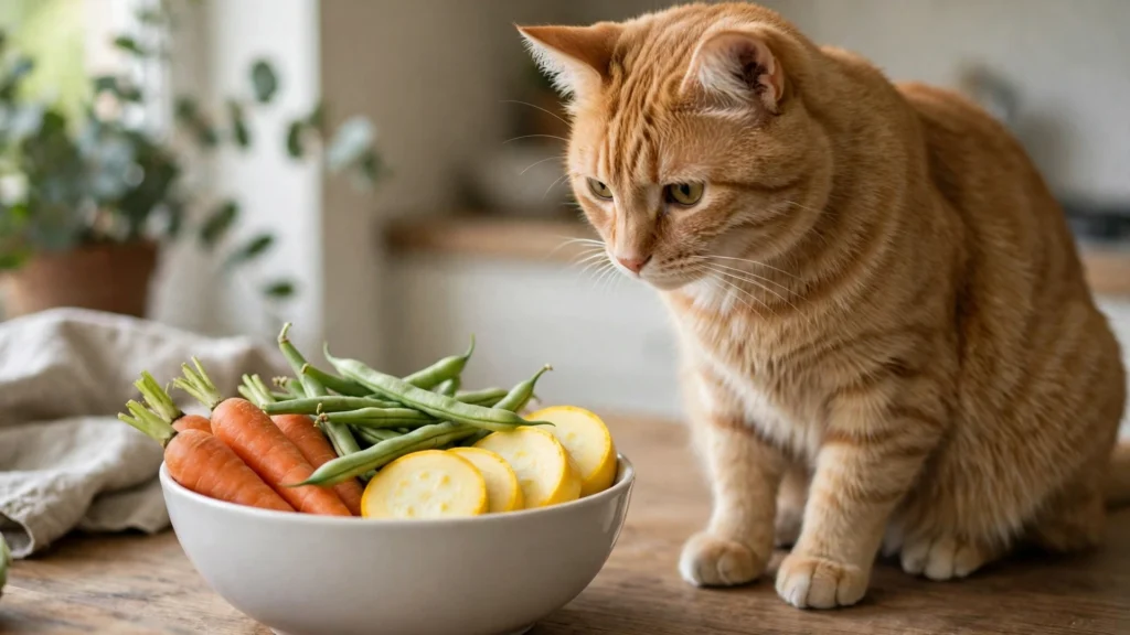 Best Veggies for Cats