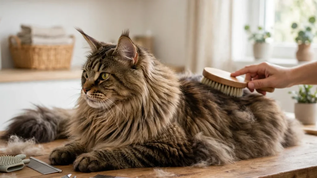 Best Grooming Products for Maine Coon Cat