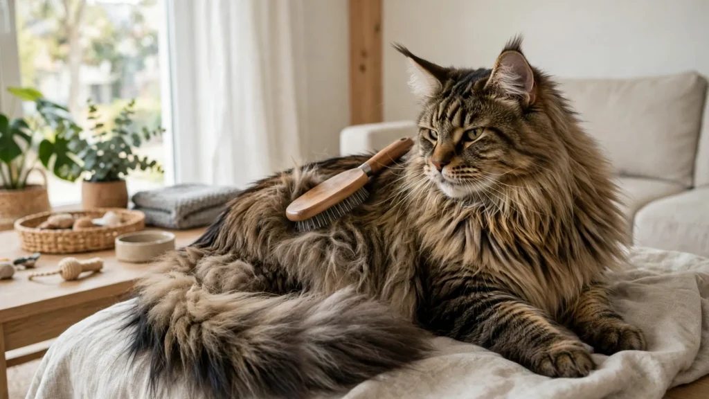 Best Grooming Tools for Maine Coon Cats