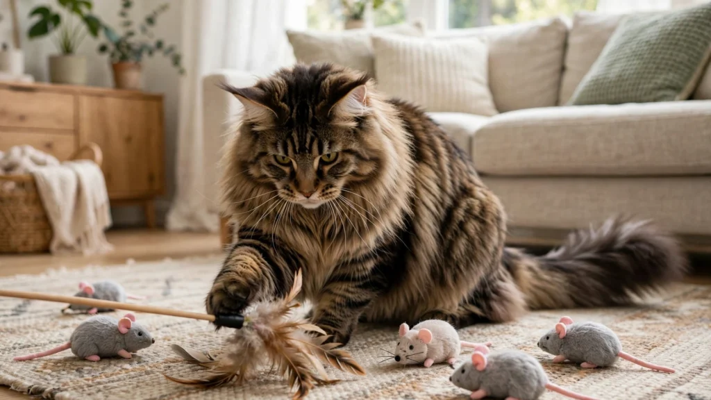 Best Toys for Maine Coon Cats