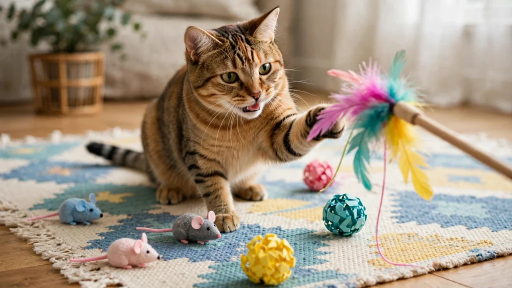 Best Color for Cat Toys