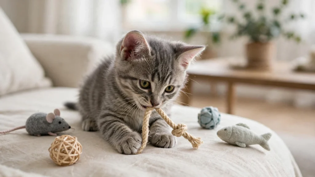 Best Toys for Teething Kittens