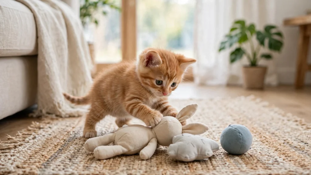 Best Toys for Kittens Alone