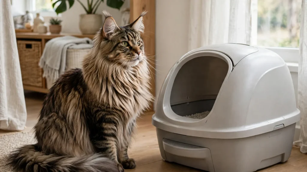 Best Automatic Litter Box for Maine Coon