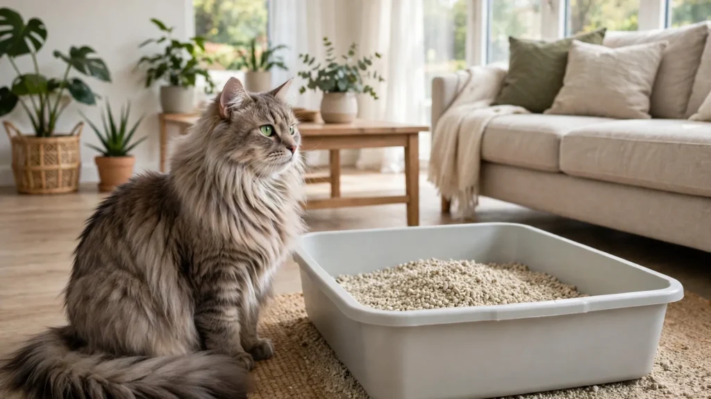 Best Litter for Long Haired Cats