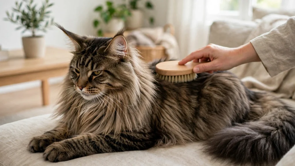 Best Cat Brush for Maine Coon