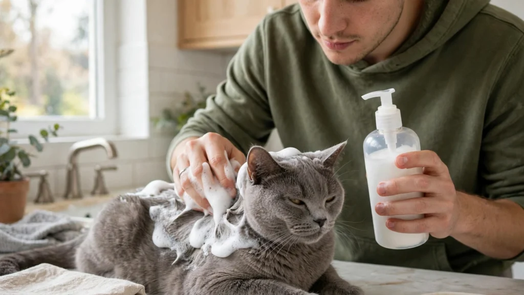 Best Waterless Flea Shampoo for Cats