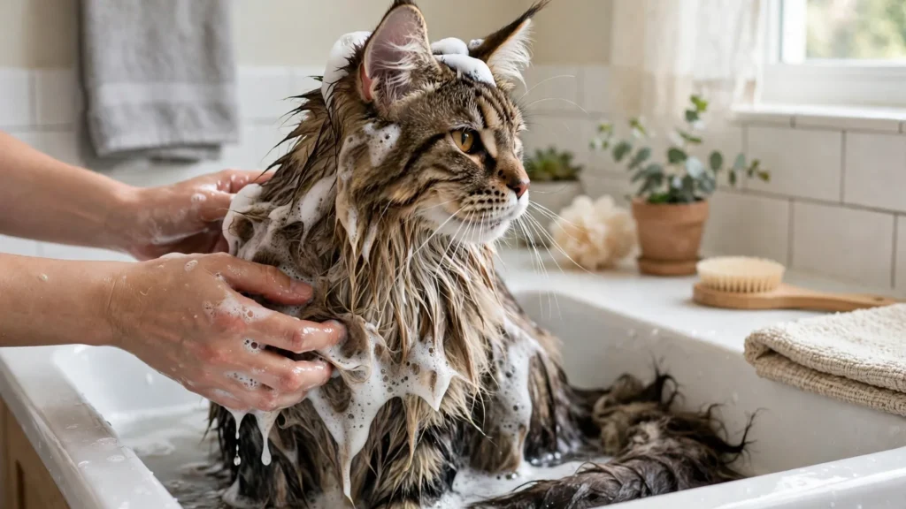 Best Shampoo for Maine Coon Cats